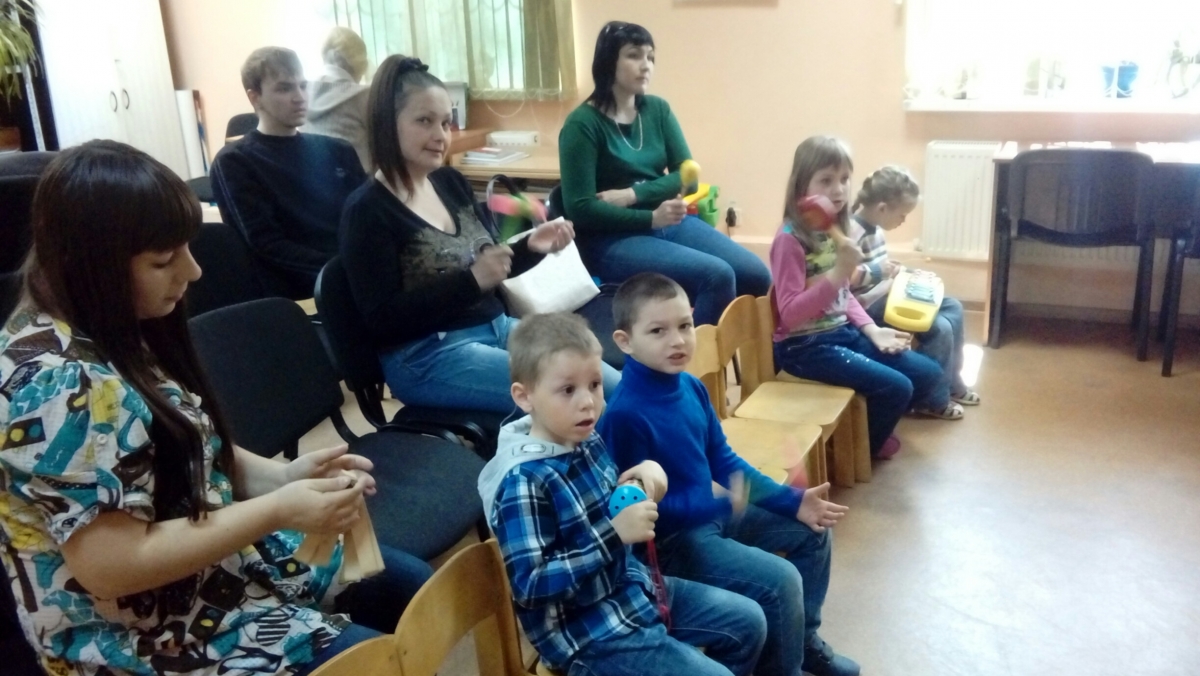 Участники музыкального занятия